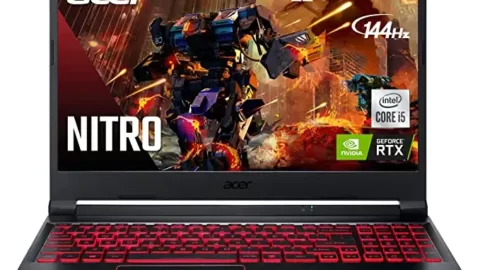 Acer Nitro 5 AN515-55-53E5 Gaming Laptop | Intel Core i5-10300H | NVIDIA GeForce RTX 3050 Laptop GPU | 15.6" FHD 144Hz IPS Display